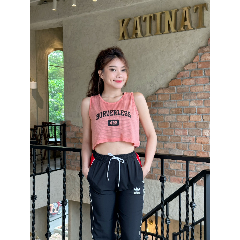 Áo CropTop tập gym yoga thể thao Nữ Chillsport