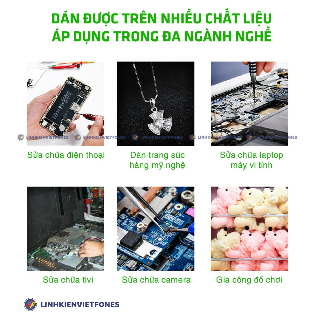Keo dán kỹ thuật Fiber Carbon LW