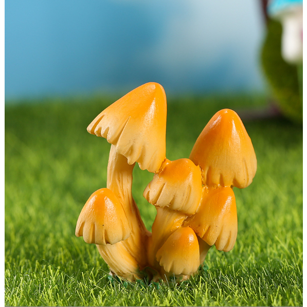 Mô hình chùm nấm lớn trang trí tiểu cảnh terrarium, nhà búp bê, DIY