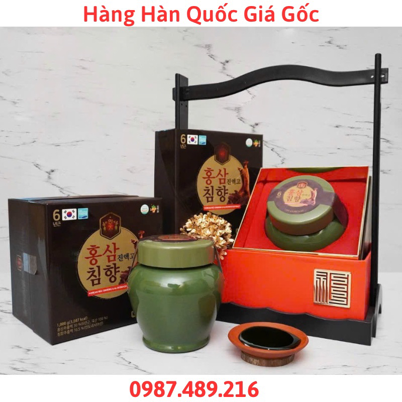 Cao Hồng Sâm Trầm Hương Hàn Quốc Hũ 1000g