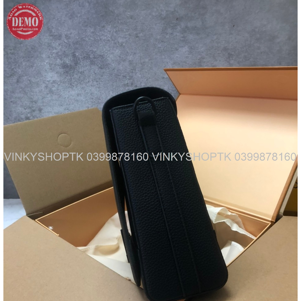 Túi đeo chéo nam nữ unisex  lv Grained Calf Leather Messenger hàng vip 2 box xịn sò hoả tốc