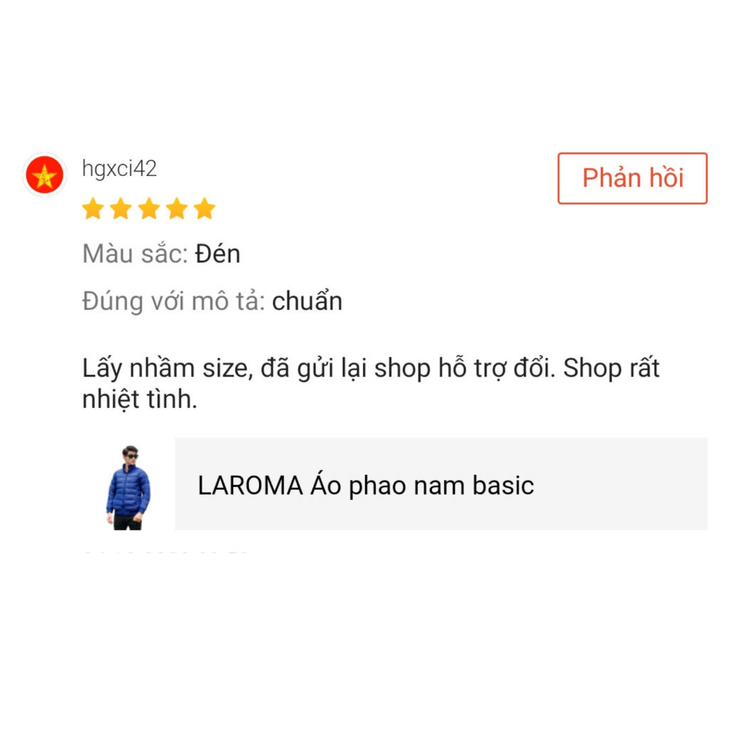 [Tặng Quần Giữ Nhiệt] Áo Phao Nam Basic LAROMA | Giữ Ấm - Siêu Nhẹ - Dáng Basic