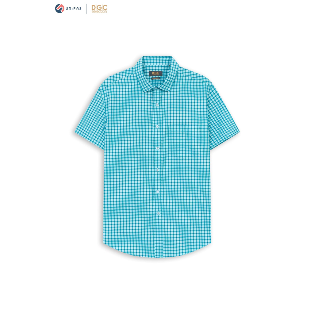 Áo sơ mi ngắn tay nam DGCs - thoáng mát, thấm hút mồ hôi - SASNBC52M.