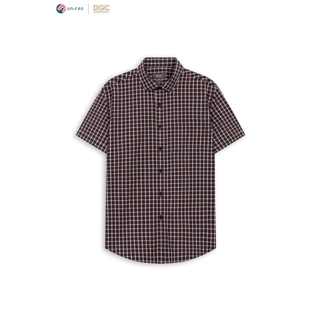 Áo sơ mi ngắn tay nam DGCs - thoáng mát, thấm hút mồ hôi - SASNBC52M.