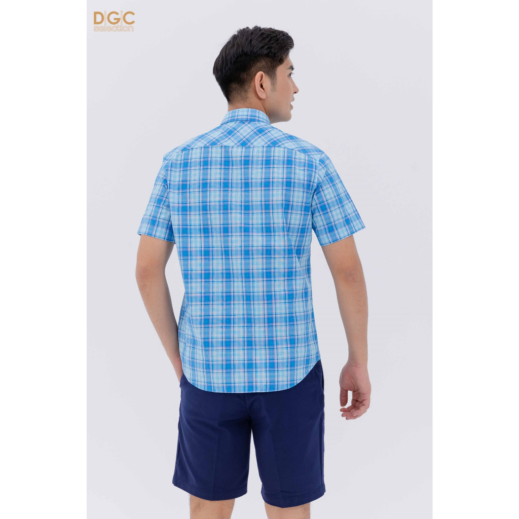 Áo sơ mi ngắn tay nam DGCs - thoáng mát, thấm hút mồ hôi - SASNBC52M.
