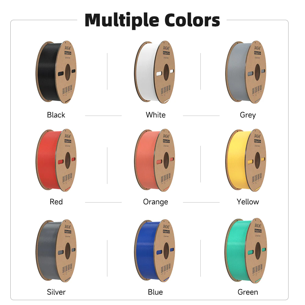 Nhựa In 3D Pla+ Jamg He Siêu Mịn - Siêu Bền - Bóng Mờ Sang Trọng