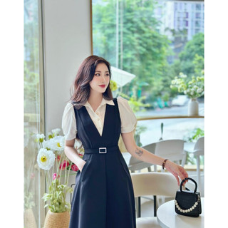 Yếm dài sang chảnh phối được nhiều kiểu áo