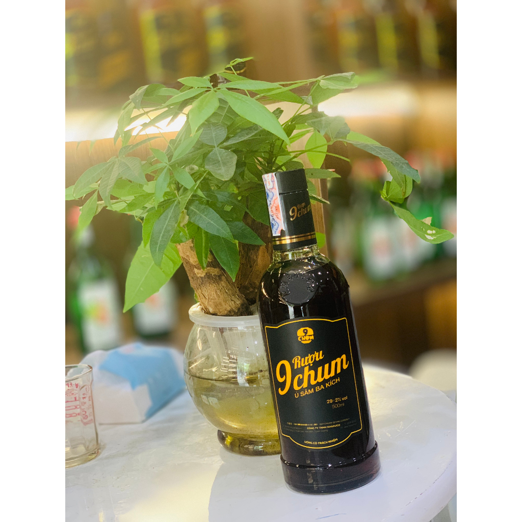 Rượu 9Chum Sâm Ba Kích Chai 500ML