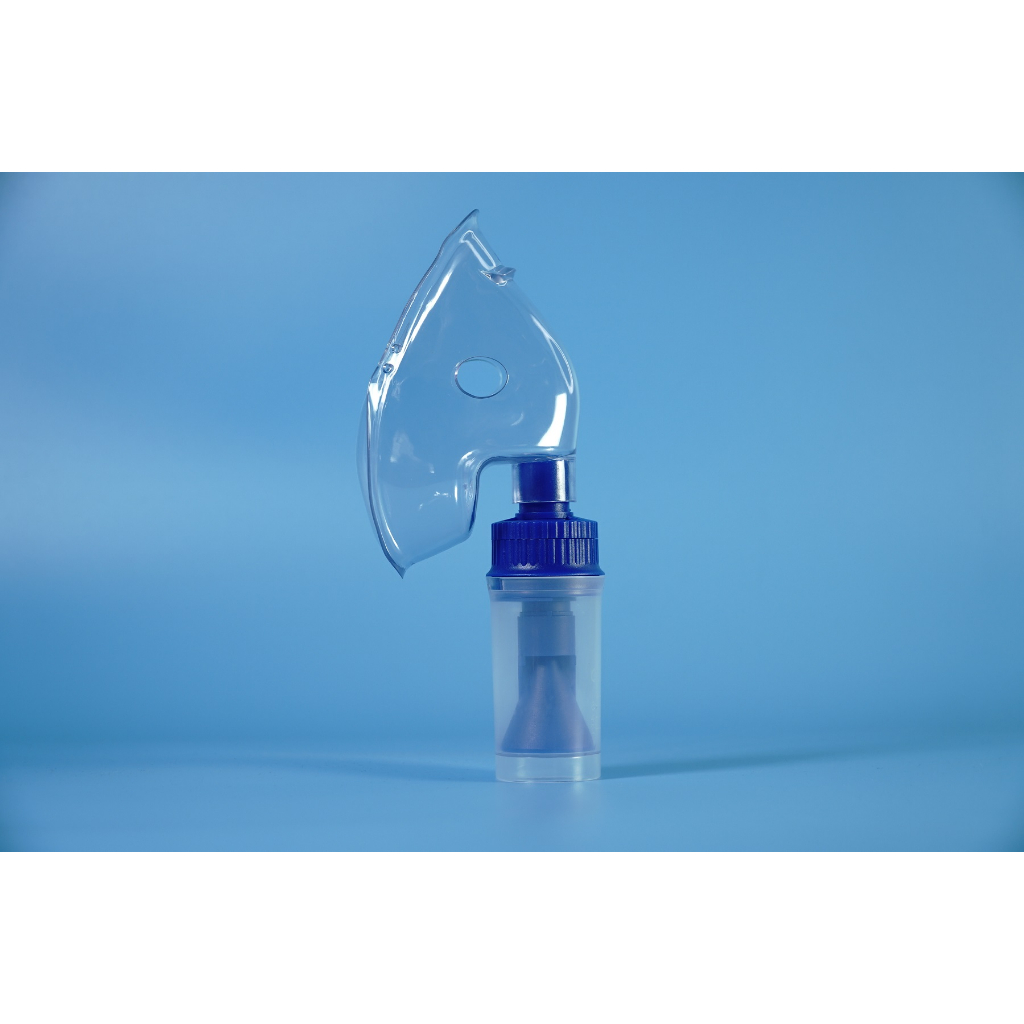 Bộ phụ kiện máy xông khí dung NEBPRO gồm Bầu xông + dây dẫn khí + 2 mặt nạ + dây đeo + ống ngậm + ống xông