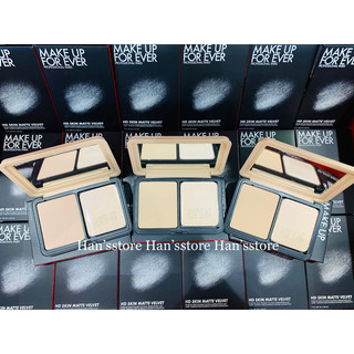 [Chính hãng] Phấn Nền Make Up For Ever HD Skin Matte Velvet Compact Powder Foundation 24H 11g