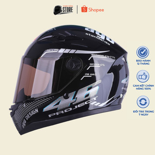 Mũ bảo hiểm full face agu tem 46