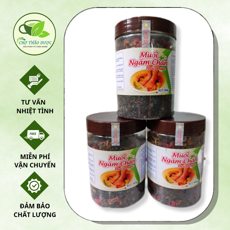 Muối Ngâm Chân Thảo Dược 500g