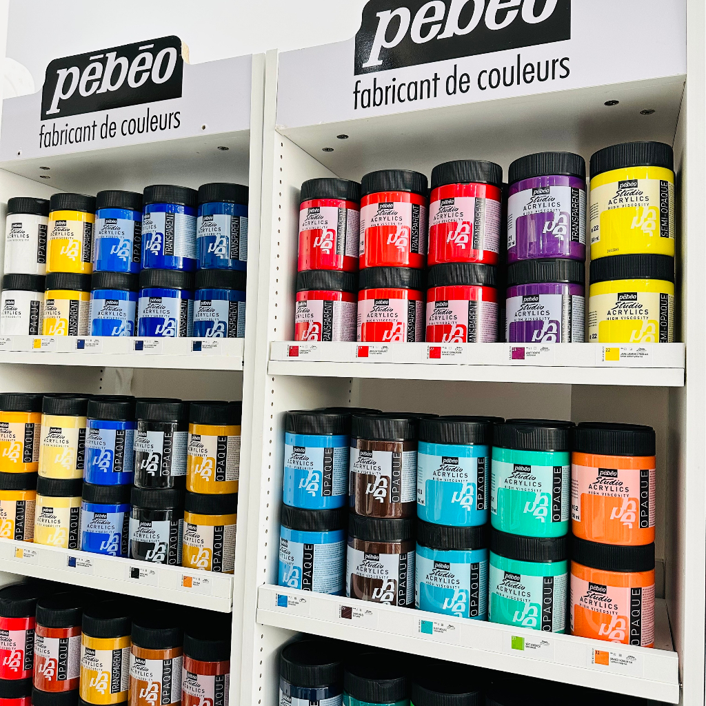 P2 - Màu Acrylic Pebeo 500ml Hủ Cao Cấp