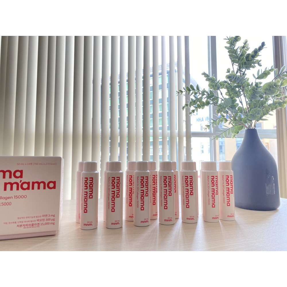 Collagen thuỷ phân Mama NON M'AMA Returrn to 20'Collagen 15000mg 14 ống - Út store