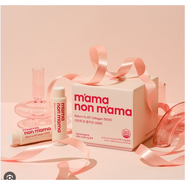 Collagen thuỷ phân Mama NON M'AMA Returrn to 20'Collagen 15000mg 14 ống - Út store