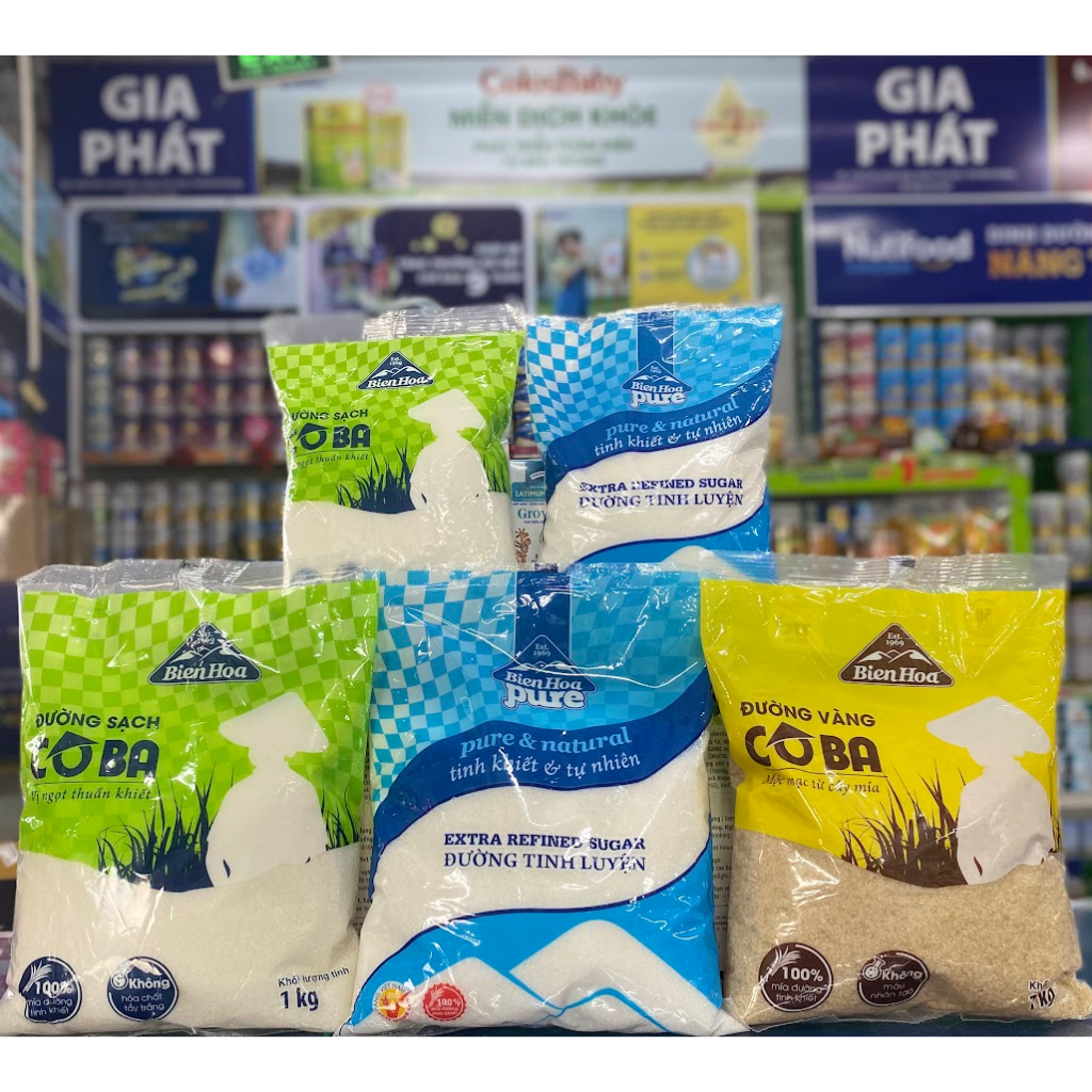 Đường Biên Hòa bịch 500g, 1kg