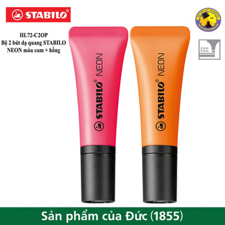 Bộ 2 Bút Dạ quang STABILO NEON HL72-C2