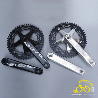 Đùi đĩa xe đạp 1 tầng fixed gear skeace 144bcd 49t