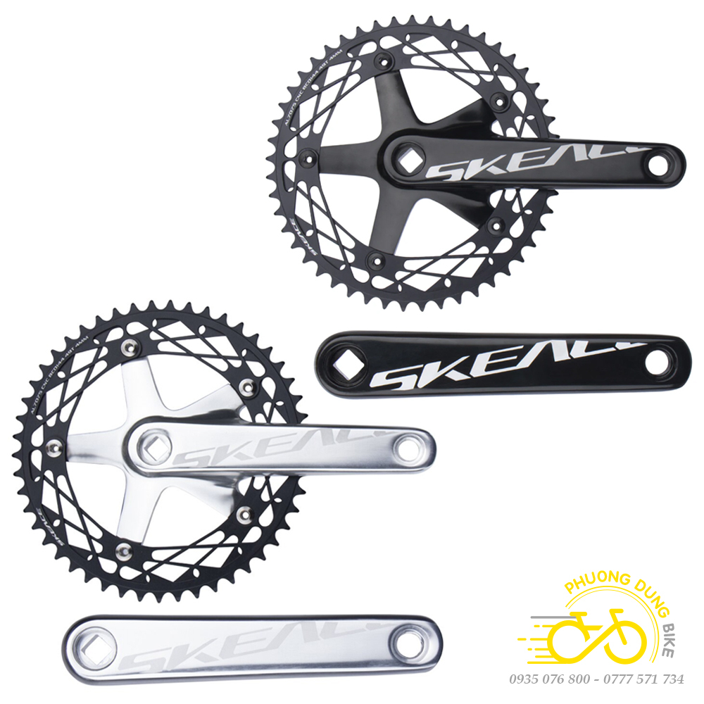 Đùi đĩa  xe đạp 1 tầng Fixed Gear SKEACE 144BCD 49T