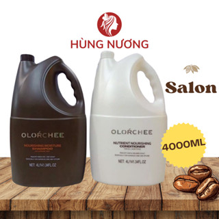  Dầu Gội OLORCHEE hương thơm mượt tóc Cặp gội xả chăm sóc tóc 4000ml 