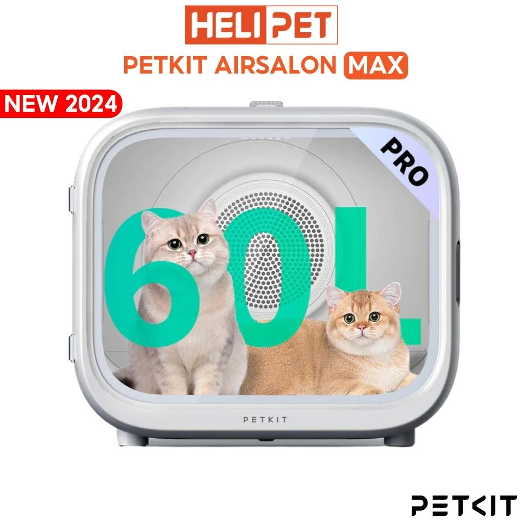 Máy Sấy, Lồng Sấy Lông Chó Mèo Petkit AirSalon Max Pro Ozone