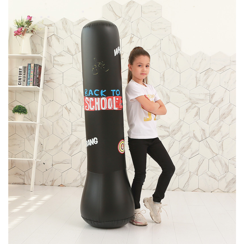 Bao trụ đấm bốc tự cân bằng cho bé,trụ đấm boxing, đấm bốc trẻ em, đấm bốc cho bé