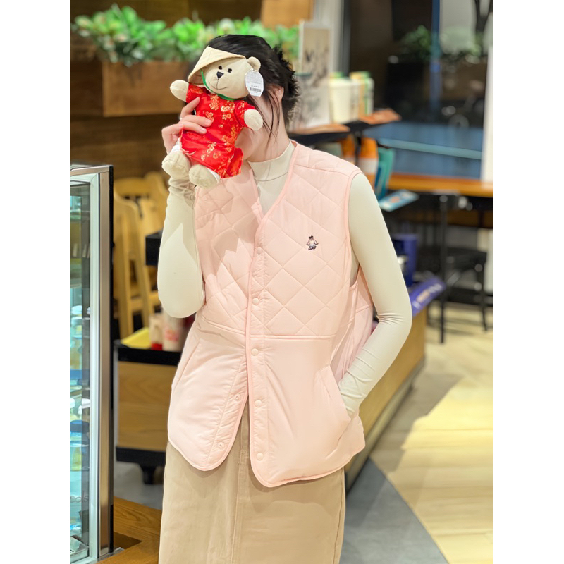 Áo gile phao BeeMon chần bông siêu nhẹ