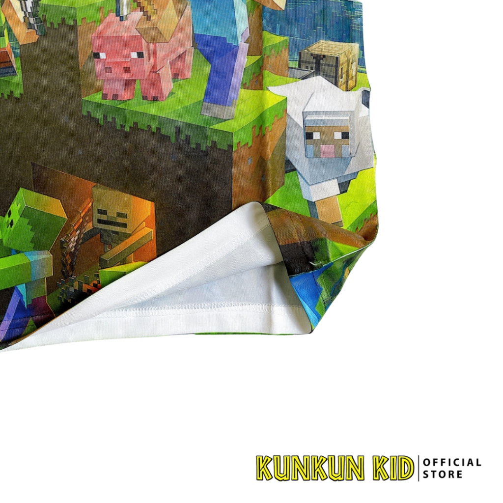 Quần áo trẻ em thun lạnh in 3D từ 10-60kg KunKun Kid TP329