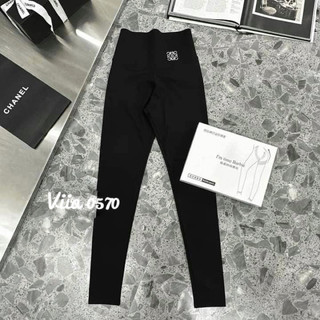 Legging in chữ lowe cotton co dãn an0570