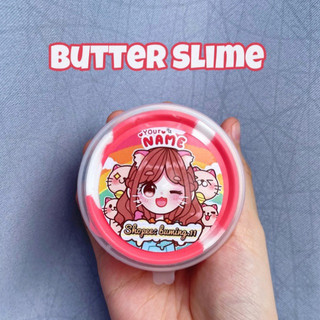 Butter Slime - Slime Bơ 60ml Tặng Cốm & Charm