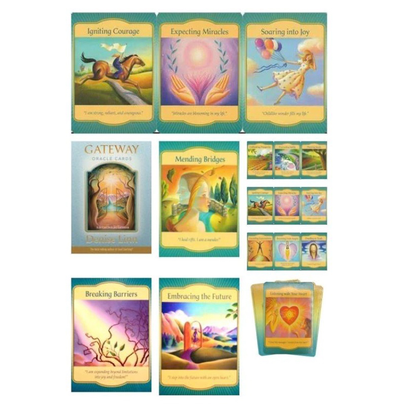 Bộ bài Gateway Oracle Cards - Denise Linn  - Bài oracle 44 lá thông điệp @gocdoquyen