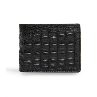  Ví Cá Sấu Vân Gai 2 Mặt Chính Hãng Lavatino WS06 