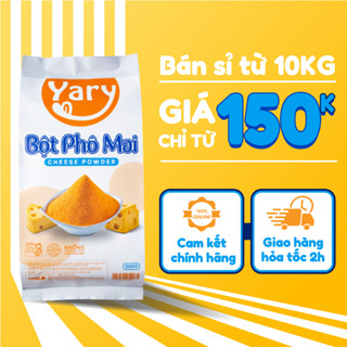 [COMBO SỈ 10KG]Bột Phô Mai YARY CHÍNH HÃNG, Bột Phô Mai Lắc Gà Rán, Khoai tây, Thạch Phô Mai