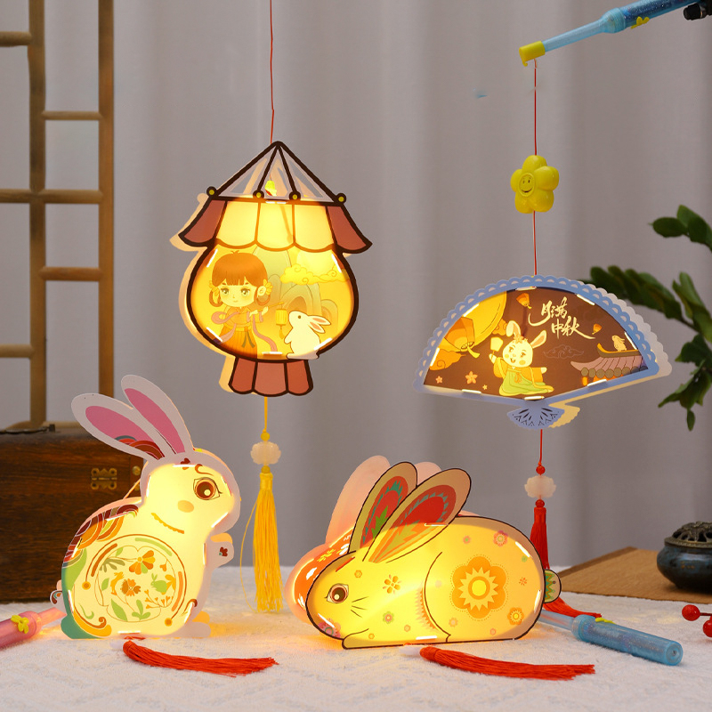 Đèn lồng trung thu nhiều hình cho bé trai bé gái