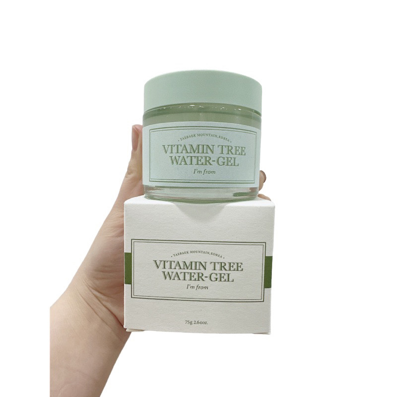 Combo Kem Dưỡng I'm From Vitamin Tree Water Gel 75g + Tinh Chất I’m from Mugwort Essence 30ml