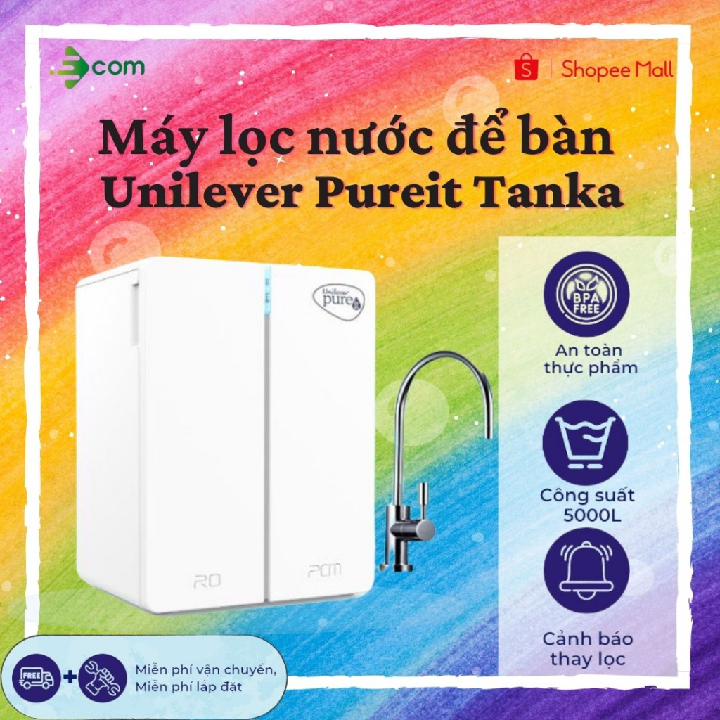 Máy lọc nước âm tủ bếp Unilever Pureit Tanka