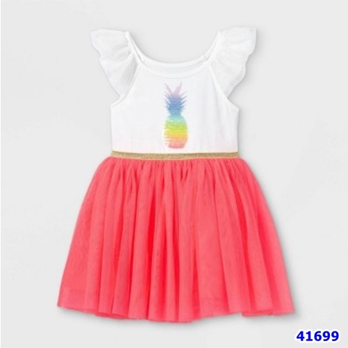 Đầm Cat&Jack sọc nhiều màu cho bé yêu