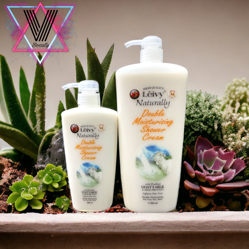 tắm dê Leivy 500ml và 1150ml