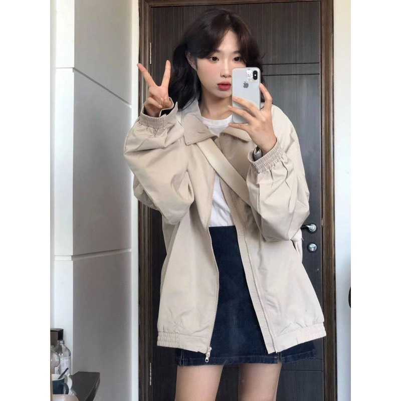 Áo Khoác Dù Cao Cấp Chuẩn Form Nam Nữ  , Hàng Chuẩn Y Hình , Hai Lớp Dày Dặn cao cấp siêu xịn xò M913 GEM_store