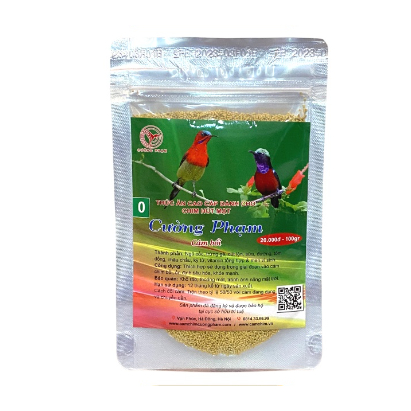 Cám chim hút mật Cường Phạm gói 100g số 0,1,2