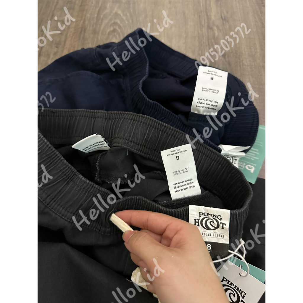 Quần kaki túi hộp Hot piping kid