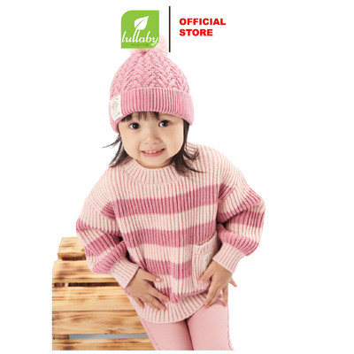 LULLABY - NHL312M - Áo len cổ tròn dày bé trai/bé gái