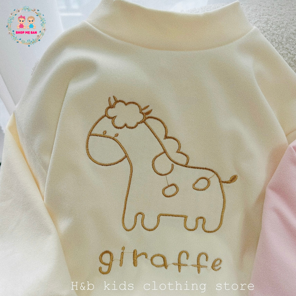 Bộ Thu Đông Bé Gái, Bộ Dài Tay Bé Gái Chất Liệu Vải Zip Lông 2 Mặt Mềm Mịn Đẹp, Kiểu Dáng Dễ Thương