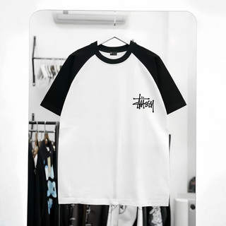 Áo Thun Raglan Stussy