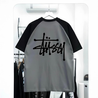 Áo Thun Raglan Stussy