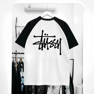 Áo Thun Raglan Stussy