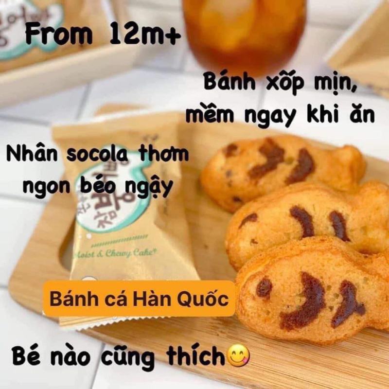 BÁNH BÔNG LAN CÁ ORION HÀN QUỐC