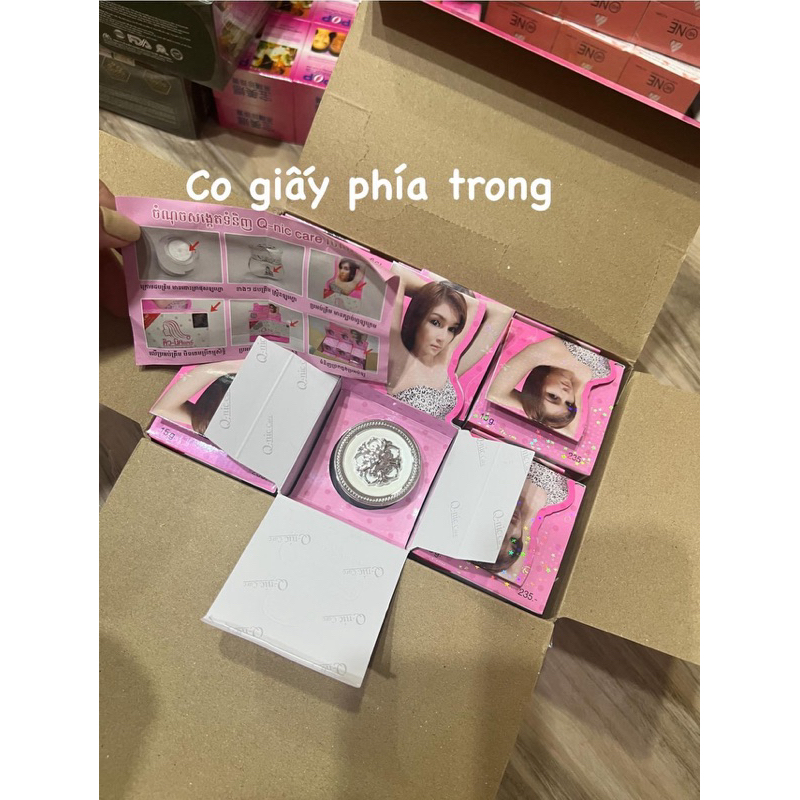 Kem Giảm Thâm Qnic-Care 15gr, Giảm Thâm Nách, Mông, Đầu Gối, Khuỷu Tay