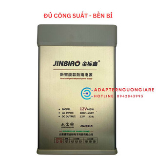 Nguồn tổ ong 12V 33A ngoài trời vỏ nhôm chống nước