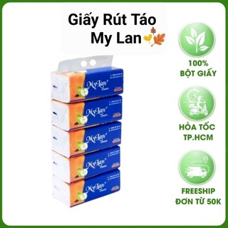 Giấy rút quả táo my lan 400 tờ/ gói.